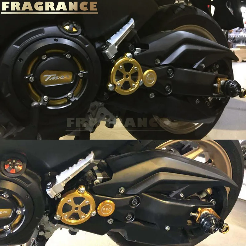 

Motorcycle Refit Decorative Body Plug Frame Hole Cover Front Drive Shaft Cover Guard Protector For YAMAHA TMAX 530 DX SX 2012-18