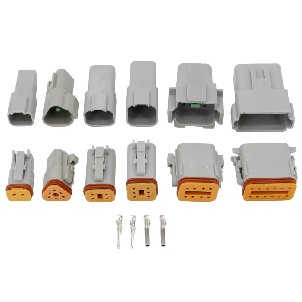 6 комплектов DT DT06/DT04 (2 + 3 4 8 12) контактный двигатель/коробка передач