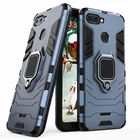 Для Xiaomi Redmi 6 Чехол Redmi6 противоударный кольцо подставка бампер чехол силиконовый + поликарбонатный чехол-накладка для телефона для Xiaomi Redmi 6 принципиально Капа Coque