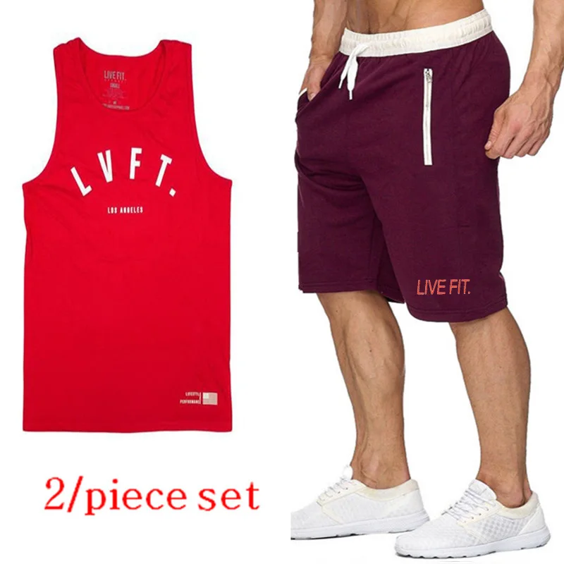 Тренировочный Набор беговой костюм мужские спортивные костюмы Спортивная