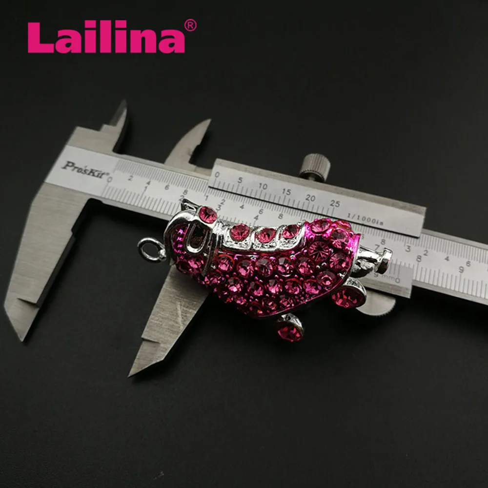 10 шт./лот Подвеска для роликовых коньков с кристаллами высокого качества 3D со