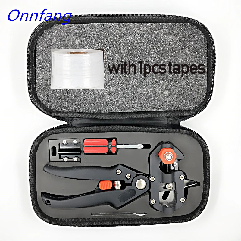 1pcs with tapes Инструмент для прививки фруктовых деревьев садовые секаторы ножницы для бонсая инструменты для обрезки клинок качественные садовые инструменты цена - Цвет: 1pcs with tapes