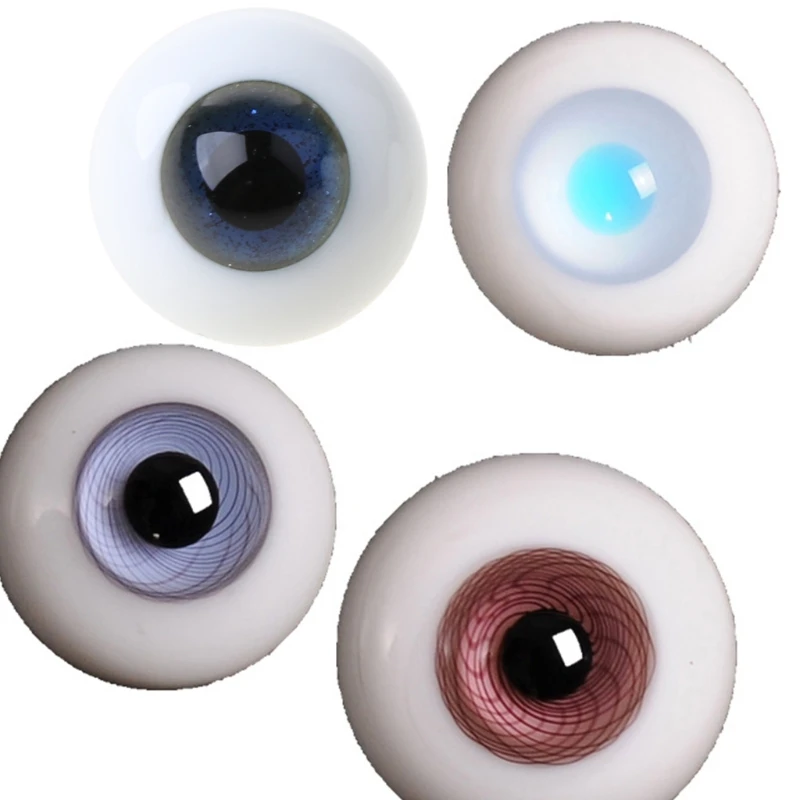 

F62D 14mm 1/3 1/4 Doll Glass Eyes Doll Accessories Glasss Doll Eyeball