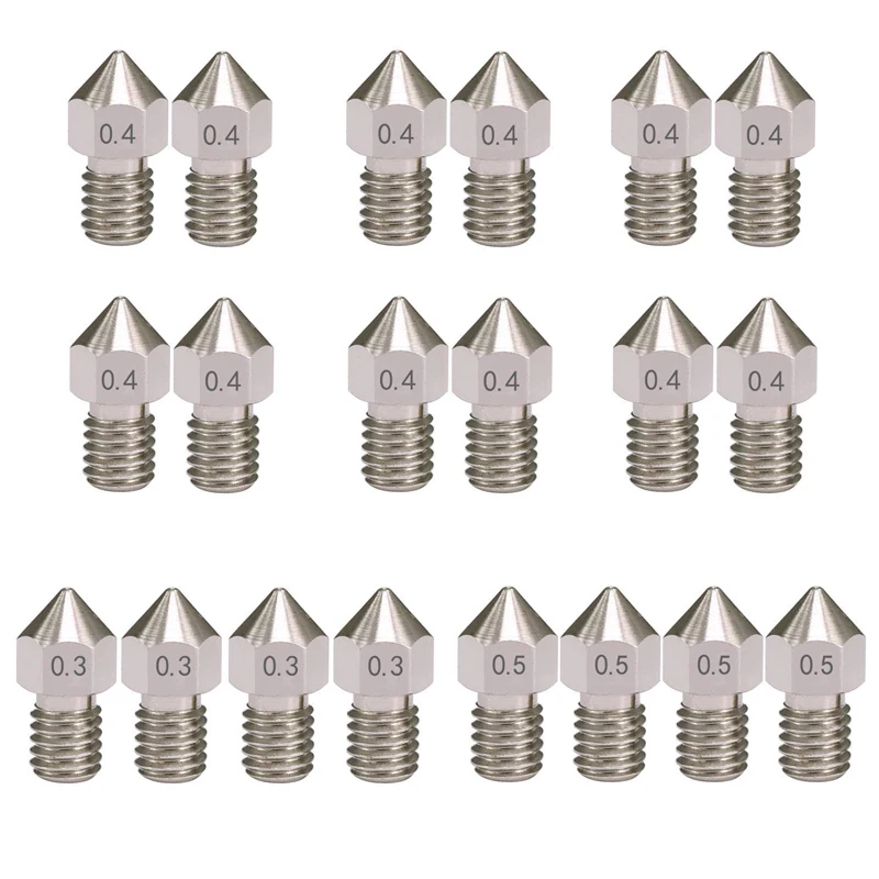 

Aokin 5 . MK10 0,2 0,3 0,4 0,6 0,8 1,0 1,75 M7 3D Printes