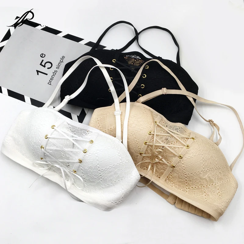 

SHIFEITING Sexy Women Push Up Bra Invisible Bras Underwear for Female Party Brassiere Seamless Bralette AB Cup Sexy Bra Lingerie