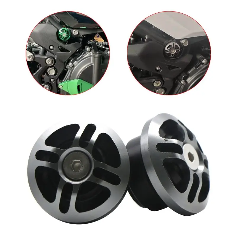 Рамка вилки декоративные крышки отверстия мотоцикл обтекатель для ниндзя