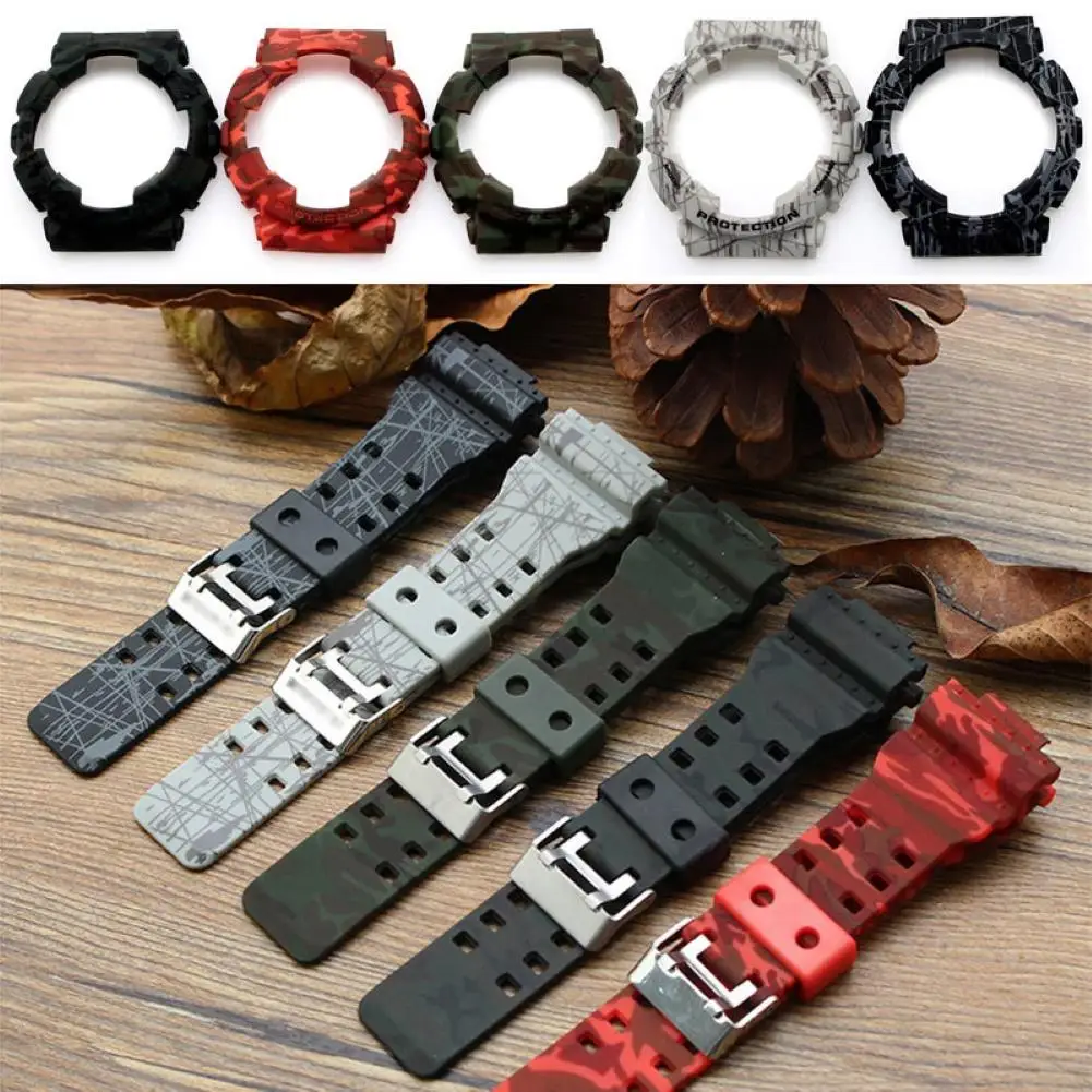 Экологичный силиконовый регулируемый простой сменный чехол с ремешком для Casio G