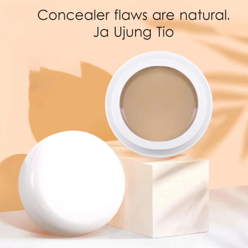 

Ultra-long-lasting Deep Complexion Concealer Cement Moisturizing Face Care Waterproof Oil-control Concealer Foundation Cream
