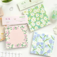 20setslot memo pads sticky notes spring garden series diary scrapbooking stickers office school stationery notepad