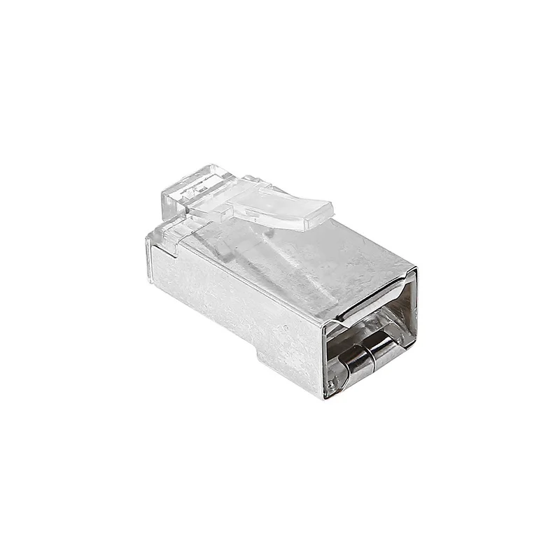 

50pcs/lot Cat6 RJ45 Connector 8P8C Modular Ethernet Cable Crystal Heads Plug CAT6 RJ45 Network Connector Modular Plugs