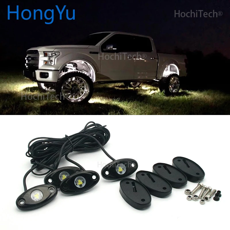 Светодиодный Рок светильник s Водонепроницаемый для Toyota Hilux SR5 REVO Hi Rider