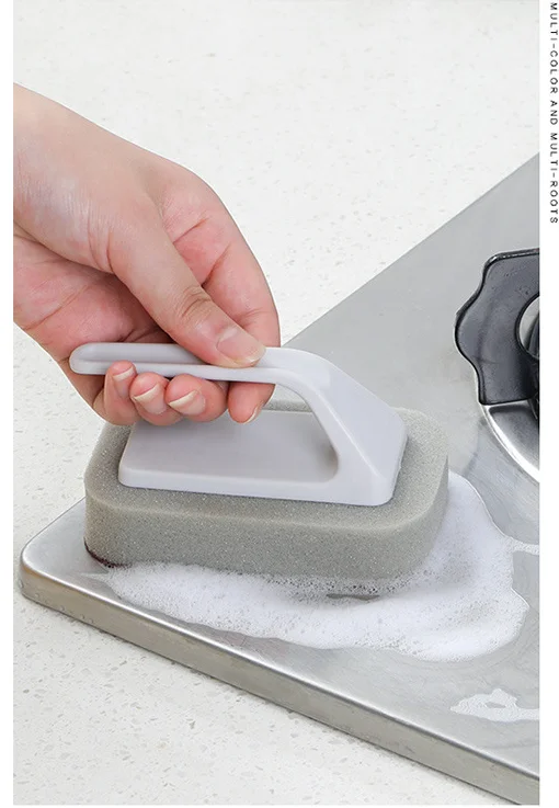 1 шт. меламиновая губка для чистки кухонных принадлежностей|Чистящие щетки| |