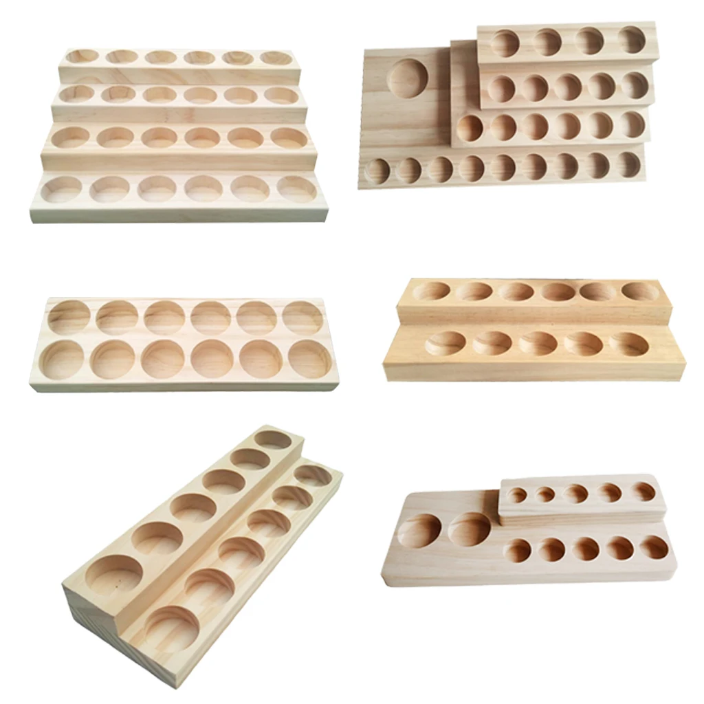 Стеллаж для хранения эфирных масел настольный держатель лака