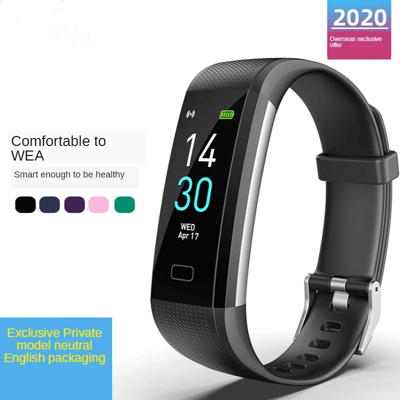 Runmifit S5 Смарт часы кровяное Давление монитор Band умные Фитнес Traker Bluetooth
