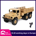 WPL B-16 RC грузовик военные грузовики 1:16 машина с дистанционным управлением M35A Багги вездеход гусеничный внедорожник армейский грузовик игрушки для детей