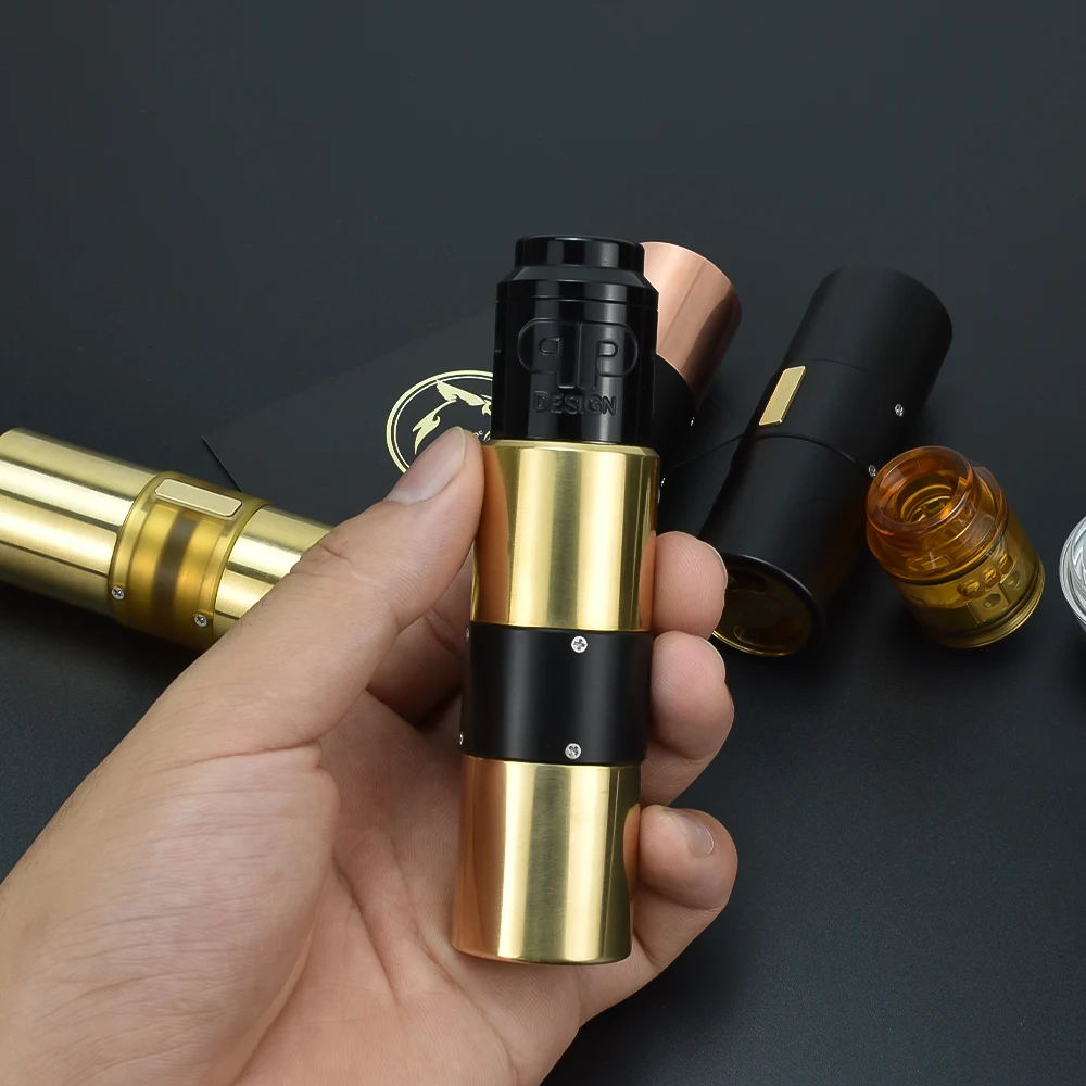 Механический мод Bestia Furia qp kali v2 rda с боковым огнем аккумулятор 21700/20700/18650 латунный
