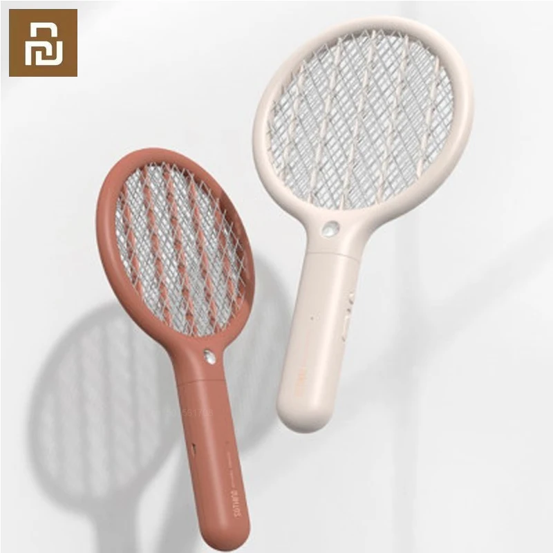 

xiaomi youpin home car mosquito swatter usb rechargeable portable desktop fly swatter mini electric mosquito swatter