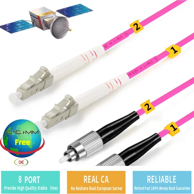 Европа Польша стабильная быстрая приемнике 8 Порты и разъёмы av кабель для V8x V8 Nova