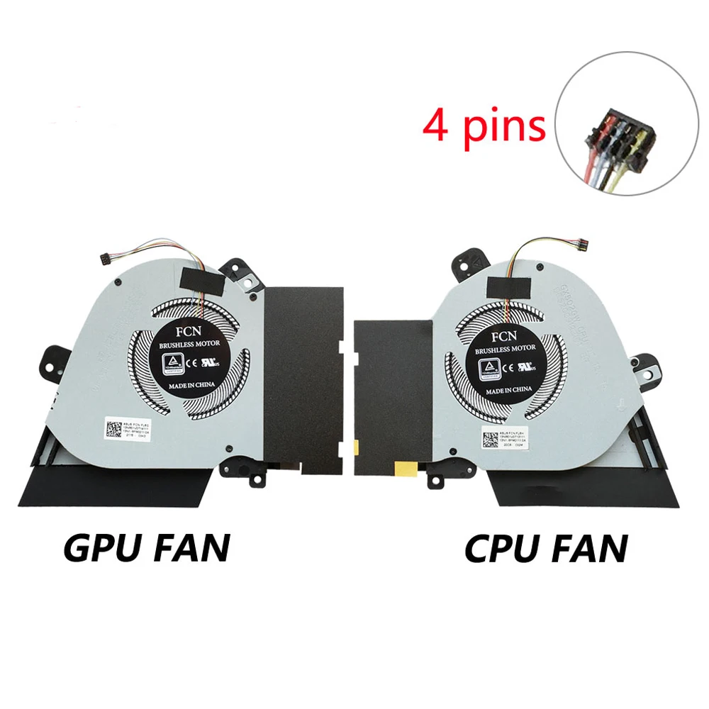 Компьютерные вентиляторы охлаждения для ASUS ROG Зефир S GX502 LWS GX502GW GU502 GW 13NR01V0T14111 GPU