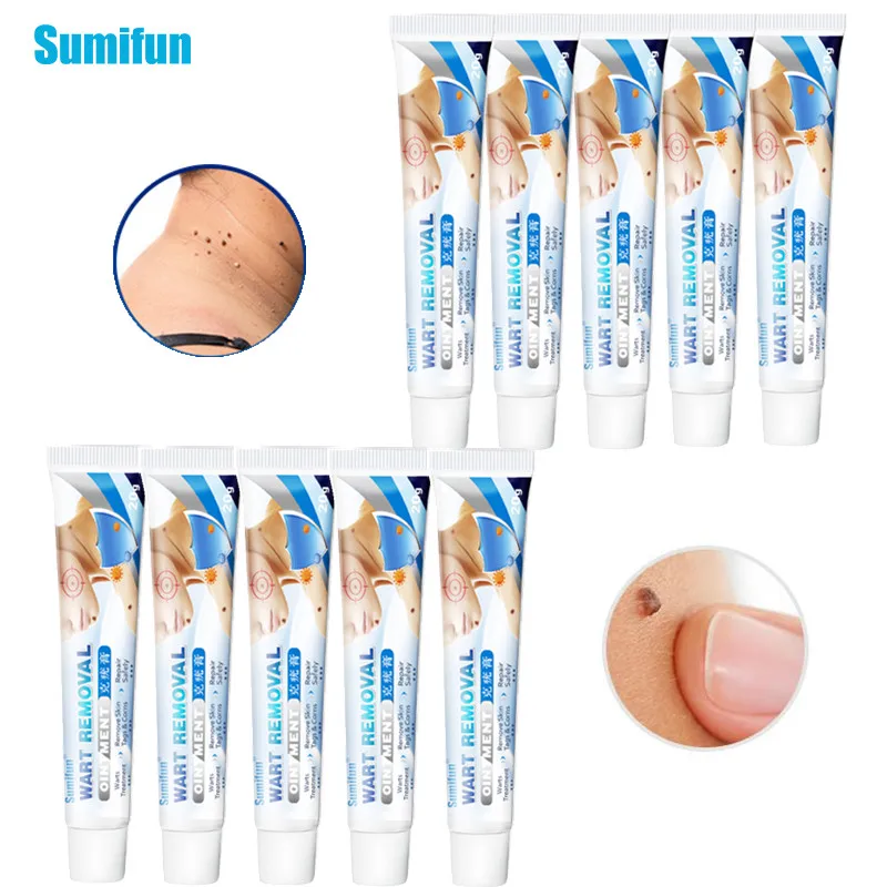 

10 шт., крем для удаления бородавок на ногах