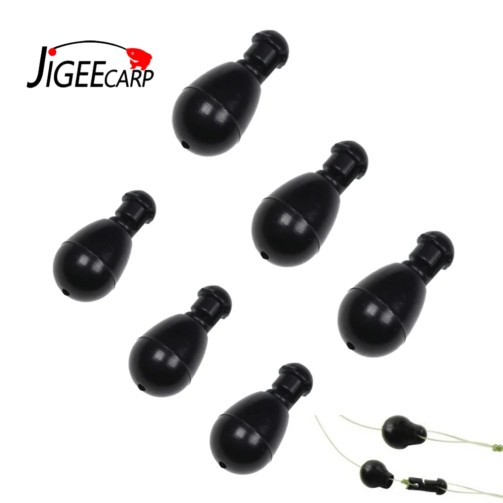 JIGEECARP 20 шт. Быстросменные ударные бусины для ловли карпа сменные с крючками