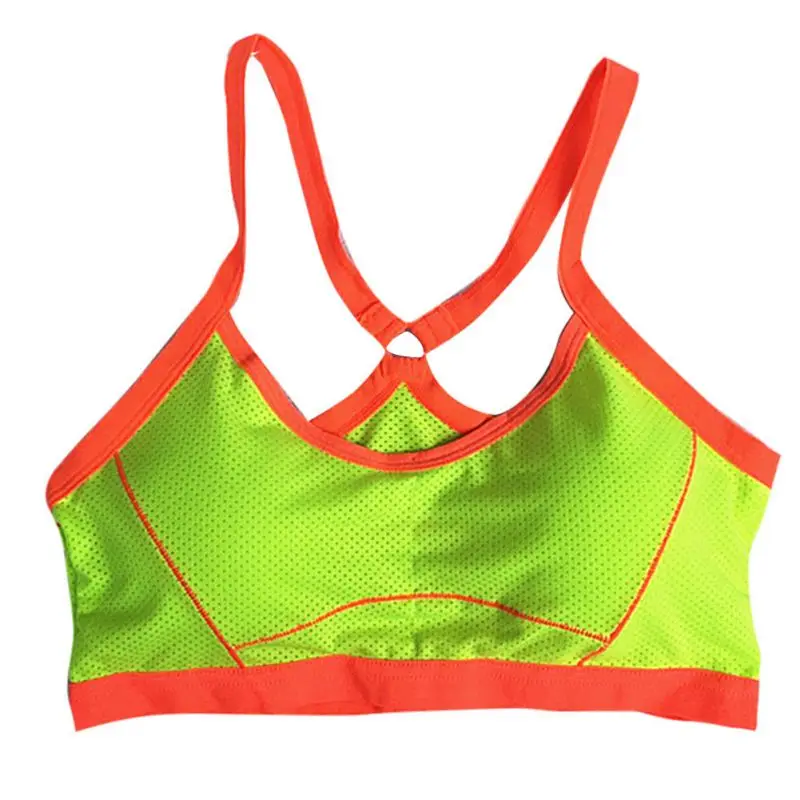 

Women Casual Padded Bra Crop Top Female Leisure Clothes Stretch Women's Cross Back Bras