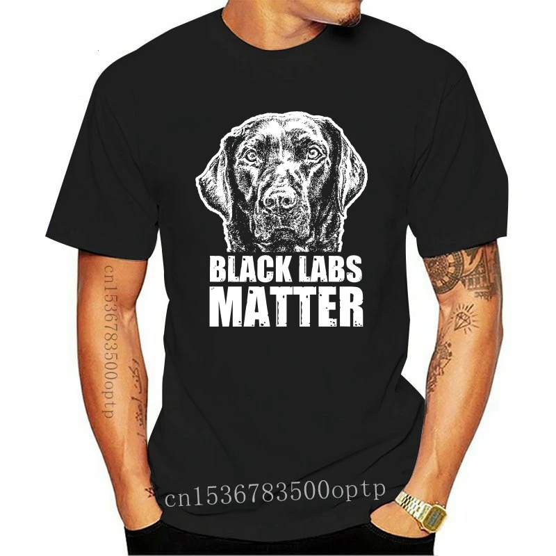 

New Black Labs Matter Funny Dog Animal Lover T-Shirt (2)