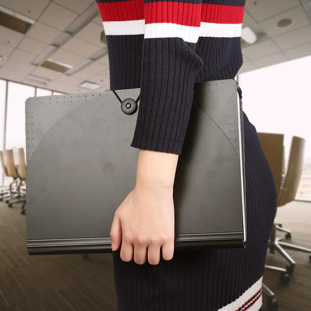 12 карманов расширяющиеся файлы папка аккордеон портативный A4 файл менеджер