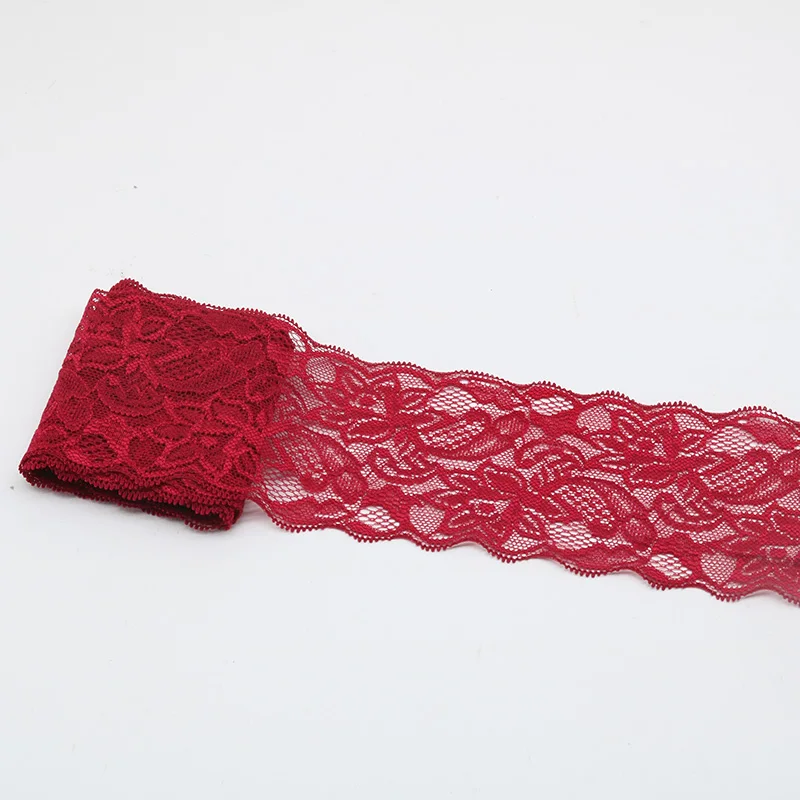 Эластичная кружевная лента для шитья обрезанная тесьма в деревенском стиле