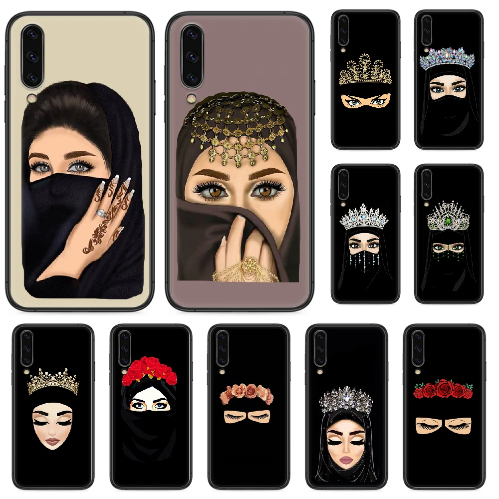 Мусульманский Исламский девушек арабский хиджаб чехол для телефона Samsung Galaxy A 5 10