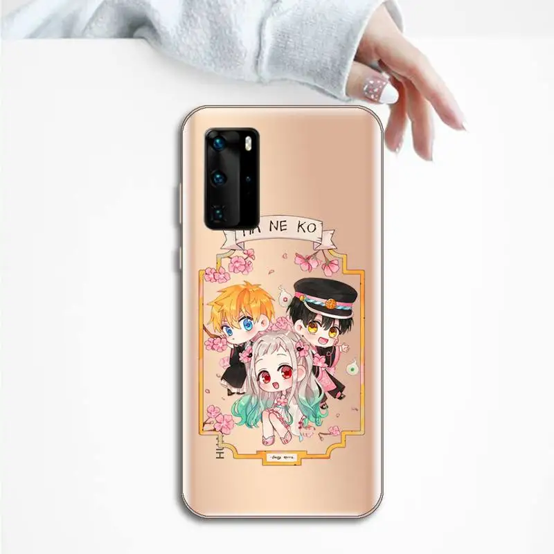 

Anime Toilet Bound Hanako Kun Phone Case Transparent for Huawei P honor 8 10i 20 30 40 smart 2019