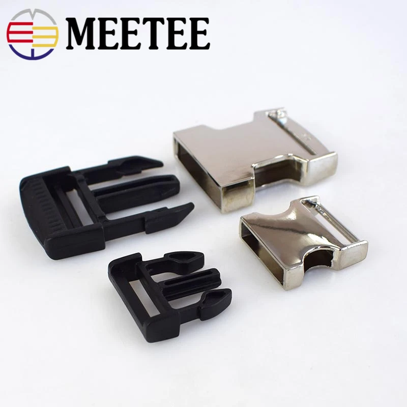 Металлическая сумка Meetee 25 50 мм 2 шт. пряжки для багажа обуви одежды собак воротник