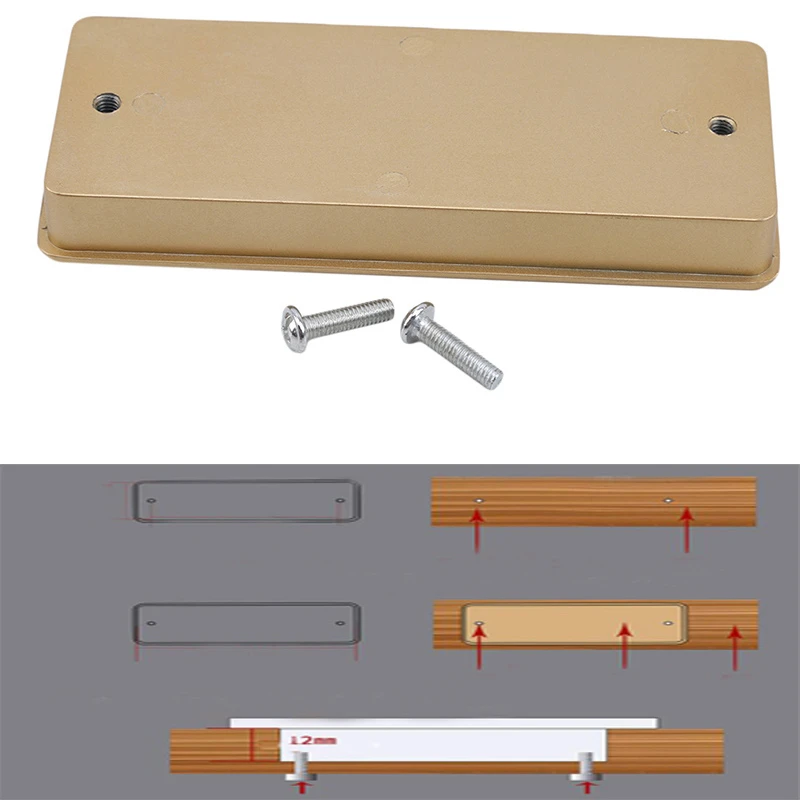 Хорошая ручка шкафа из цинкового сплава с прорезями для выдвижного ящика