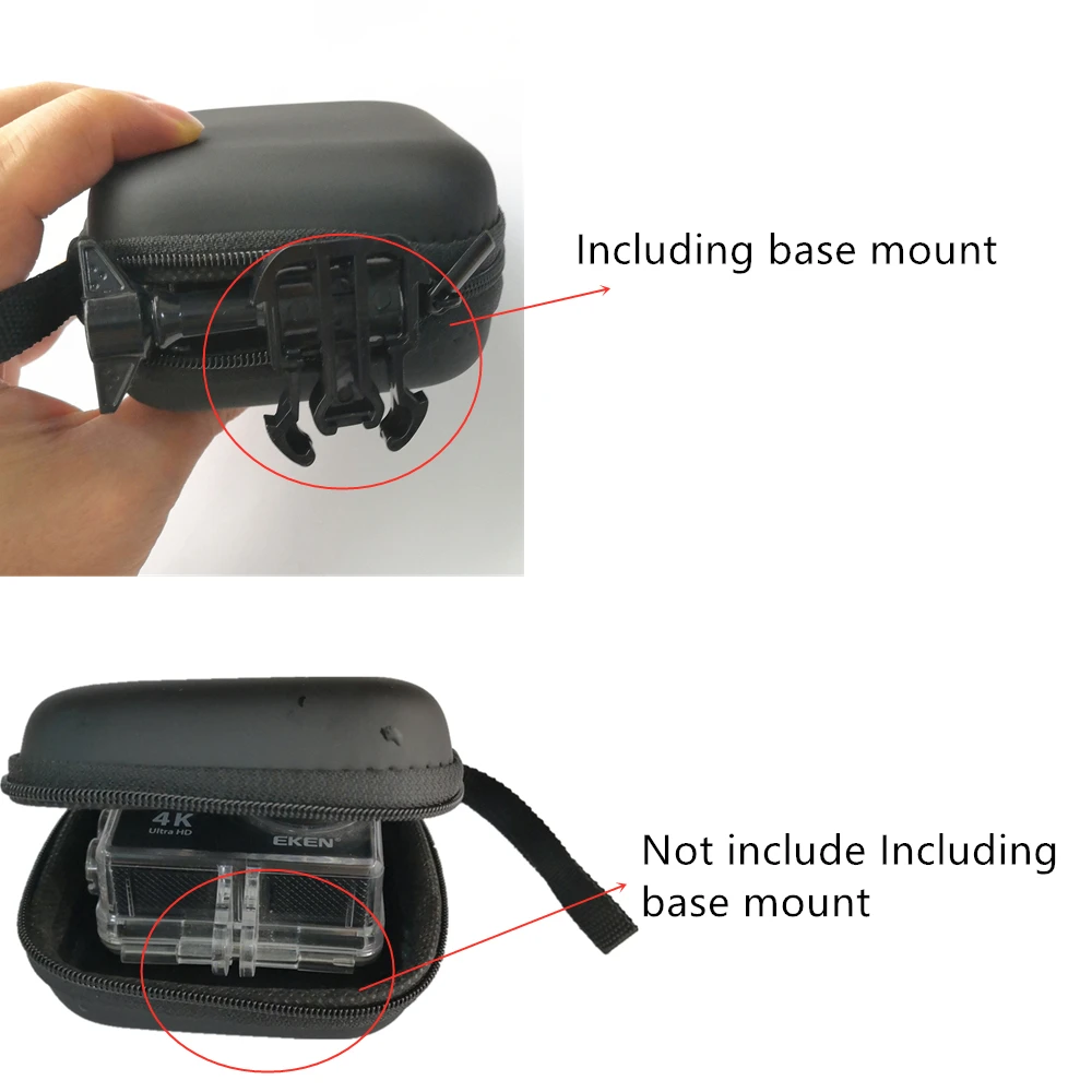 Портативный компактный чехол для экшн-камеры GoPro Hero 10 9 8 7 6 5 Black Xiaomi Yi 4K SjEken H9r Box Go Pro