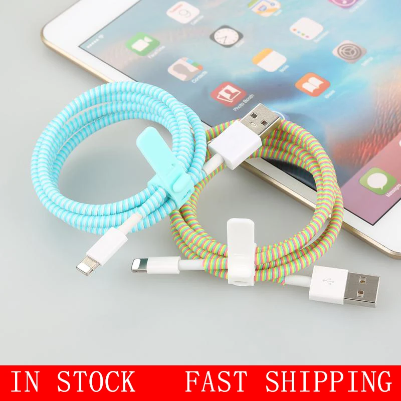 Защитный шпагат для кабеля IPhone Android Dataline | Электроника