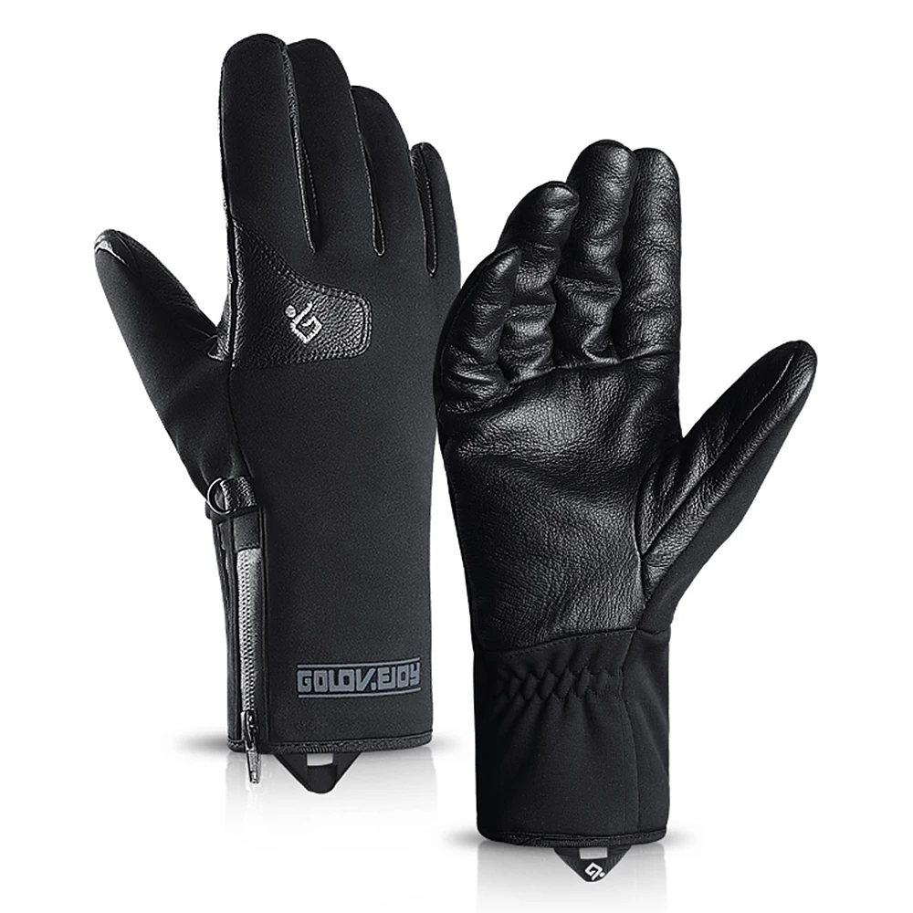 Теплые лыжные перчатки для мужчин и женщин зимние флисовые ветрозащитные