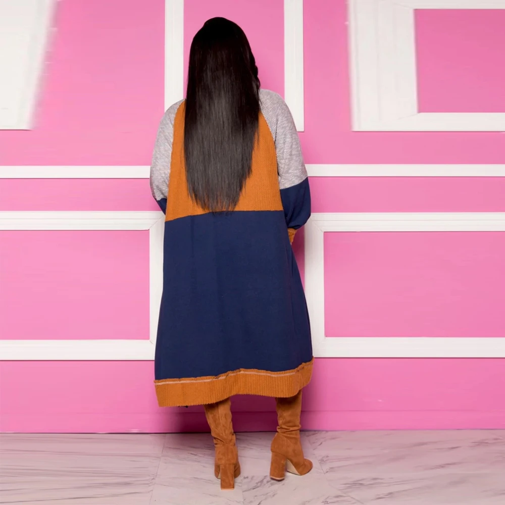 

Cardigan Sweater Women Spring and Fall Clothing 2021 Boutique Collection Fashion Long Sleeve Ladies Knitted Cotton Long Cardigan