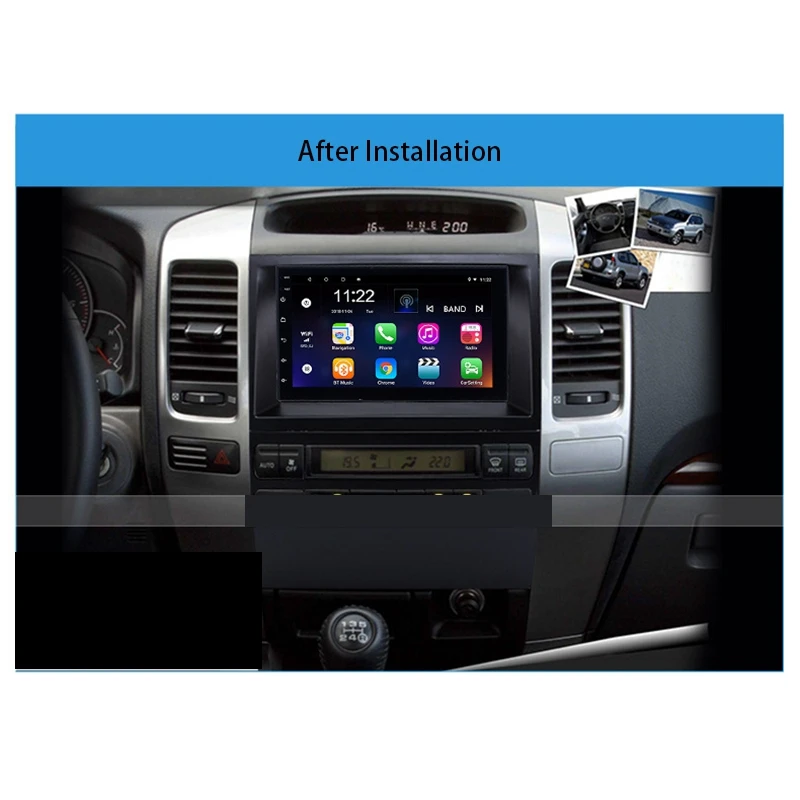 Автомобильный стерео радио фасции панель Отделка приборной панели комплект для