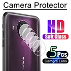 Защитное стекло для объектива камеры Nokia 5,4 5,3 2,2 6,2 7,2 Nakia 2 5 6 7 2019 2020, закаленная пленка, 5 упаковок