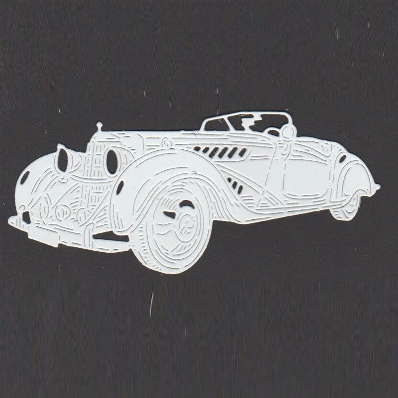 Классический металлический трафарет с пузырьками для автомобиля роскошный