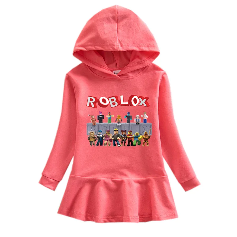Girls Dresses Hooded Sweatshirt Kids Clothing Costumes 3-10Y Fashion letter ruffle for kids dresses | Детская одежда и обувь