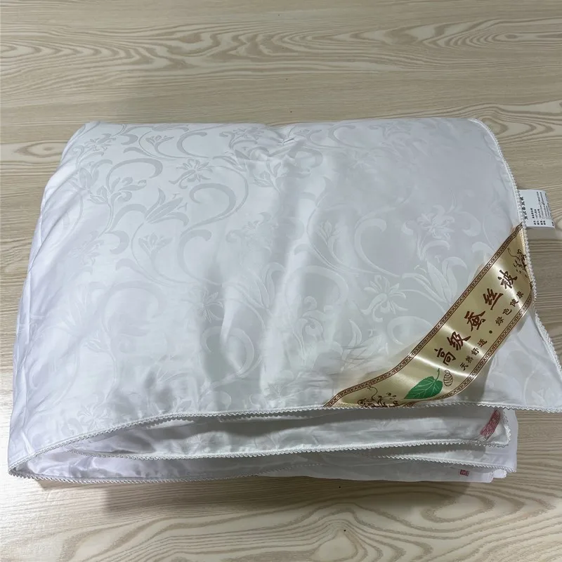 Одеяло из натурального шелка тутового шелкопряда длинное одеяло 100% нитей легкое