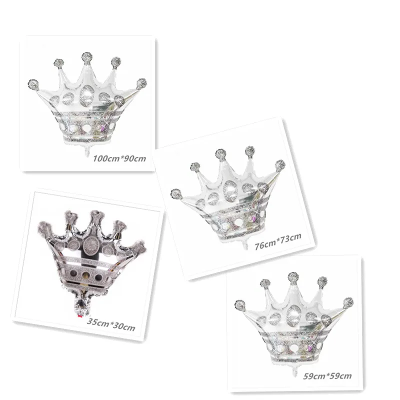 Новинка Королевская корона алюминиевая пленка воздушные шары вечерние