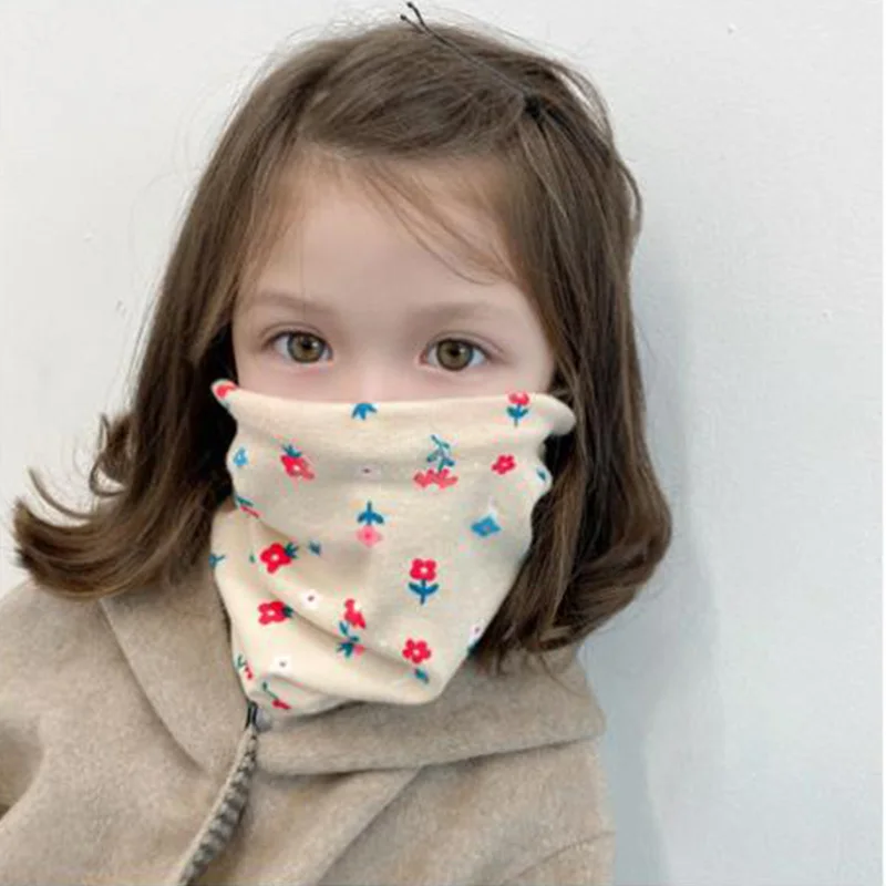 Детский шарф для мальчиков и девочек воротник детские хлопковые шарфы с круглым