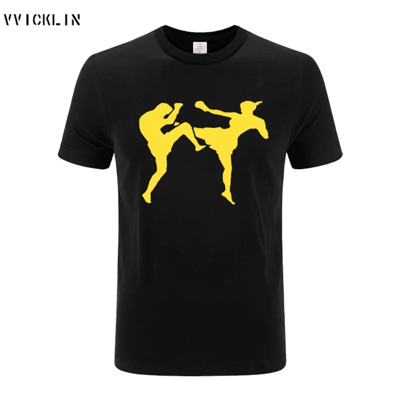 Новая мода кикбоксинга по борьбе с ММА летние футболки коротким рукавом и