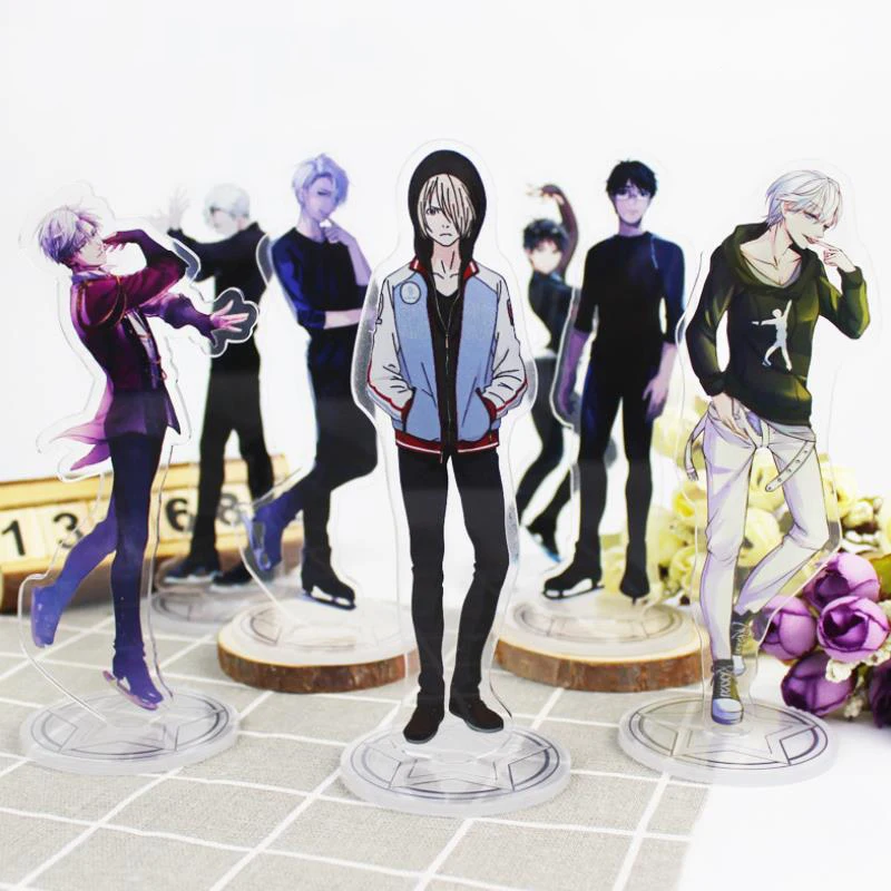 1 шт. новые классные аниме на льду акриловая модель подставке игрушки акриловые