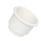 Белый боковое отверстие утопленная чашка держатель для напитков, для морской лодки автомобиля Rv
