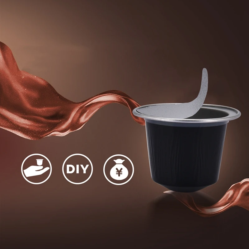 50 комплектов многоразового использования кофе капсула чашка одноразовые