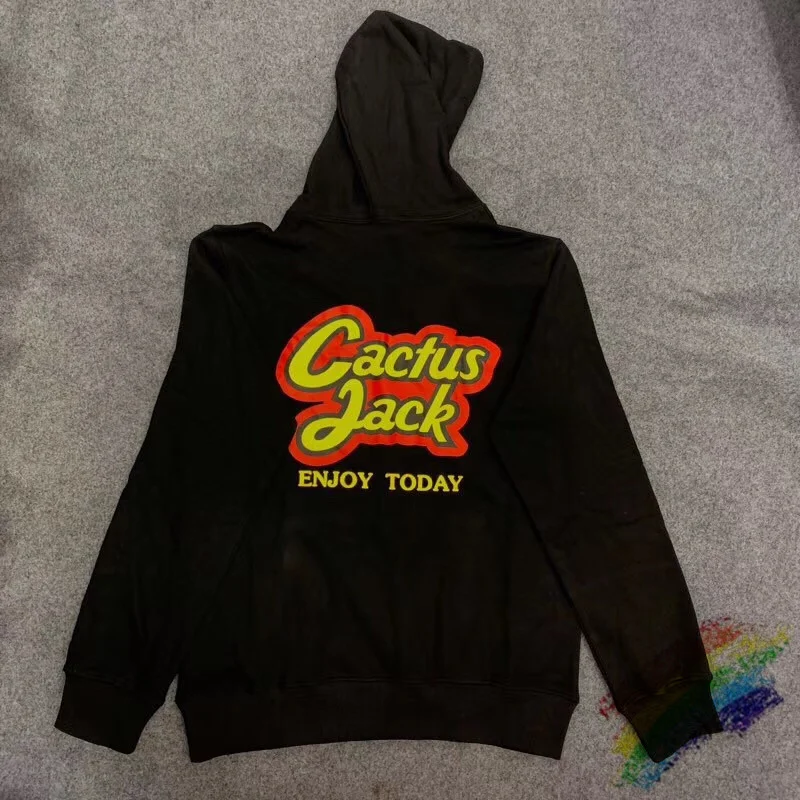

New Travis Scott R eeses P uffs Enjoy Today Astroworld Hooded Women Men Hoodie Sweatshirts Black Orange Travis Scott Pullover