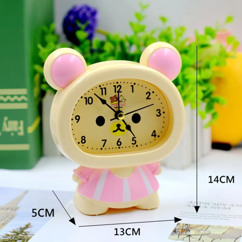 Цифровые часы с мультяшным рисунком для мальчиков и девочек портативные